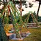 36 Pack 248 Feet Artificial Fake Hanging Vines Plant Faux Silk Green Leaf Garlands